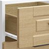vidaXL Kitchen Base Cabinet Sonoma oak Engineered wood Medium