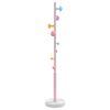 vidaXL Coat Stand Pink, White