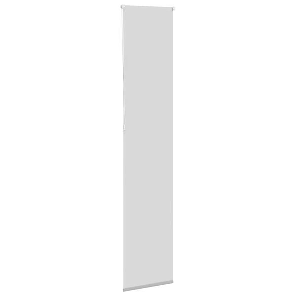 vidaXL Roller Blind Light gray Polyester, Aluminum 23.6 x 90.6 in
