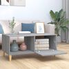 vidaXL Coffee Table Grey Sonoma Engineered wood Medium Coffee Table