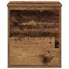 vidaXL Storage Box Old Wood 15.75 x 16.54 x 18.11 in Engineered Wood