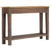 vidaXL Console Table Multicolor Solid wood 46.5x11.8x31.5 in