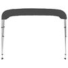 vidaXL 3 Bow Bimini Top Anthracite 72"x63"x53.9"