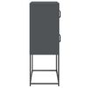 vidaXL Highboard Anthracite Cold-rolled steel Medium Highboard