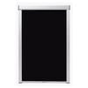 vidaXL Blackout Roller Blind Black CK02