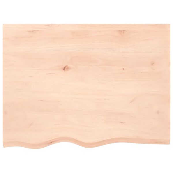 vidaXL Bathroom Countertop 31.5 x 23.6 x (0.8-2.4) " Untreated Solid Wood