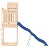 vidaXL Outdoor Playset Natural Wood Solid Pine Wood Large Durable