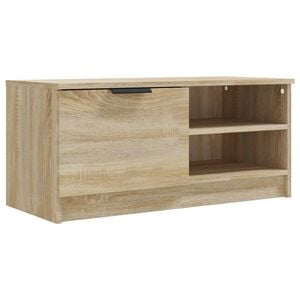 vidaXL TV Cabinet Sonoma oak Engineered wood 31.5x13.8x14.4 in