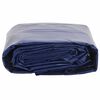 vidaXL Tarpaulin Blue 16.4x16.4' 7.11 oz/ft&sup2;