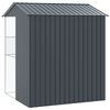 vidaXL Bird Cage Anthracite 84.65 x 82.68 x 97.24 in Galvanised Steel