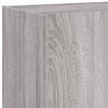 vidaXL TV Wall Cabinet Set of 2 Grey Sonoma Engineered Wood Medium