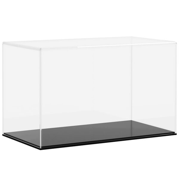 vidaXL Display Box Transparent 12.2x6.7x7.5" Acrylic