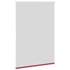 vidaXL Roller Blind Red 100% polyester 43.3 x 68.9 in Height-Adjustable