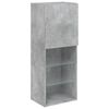 vidaXL TV Cabinet Concrete Grey Engineered Wood Medium TV Cabinet
