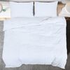 vidaXL Duvet Cover Set White Cotton 78.7x86.6 Duvet Cover Set