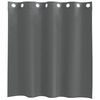 vidaXL Voile Curtains with Grommets 2 pcs Dark Grey 55.1x55.1"