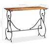 vidaXL Console Table Honey Finish Acacia Wood