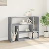 vidaXL TV Cabinet Concrete gray Engineered wood Medium