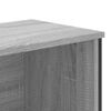 vidaXL Book Cabinet Grey Sonoma Engineered wood Tall Book Cabinet