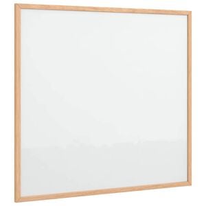 vidaXL Magnetic Whiteboard with Solid Pine Wood Frame 23.6x21.7"