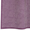 vidaXL Voile Curtains with Loops 2 pcs Purple 55.1x68.9"