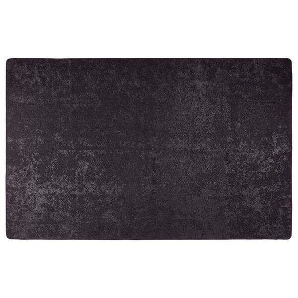 vidaXL Rug Anthracite Velvet, PVC backing Large Rug Rectangular