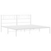 vidaXL Metal Bed Frame Metal Bed Frame Rectangular Modern