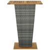 vidaXL Garden Bar Set Grey, Anthracite, Acacia