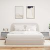 vidaXL Wall-mounted Bedside Cabinet Set of 2 Grey Sonoma Engineered wood