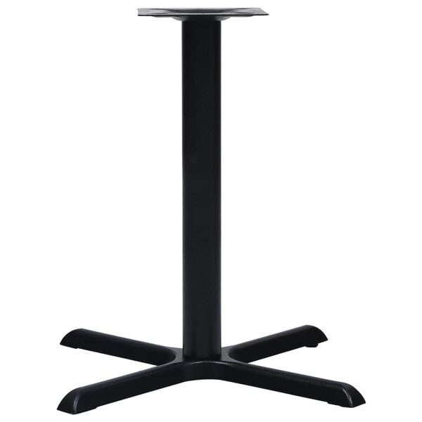 vidaXL Bistro Table Leg Black Cast iron Standard Industrial