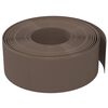 vidaXL Garden Edging Brown 32.8' 7.9" Polyethylene