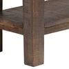 vidaXL Console Table Multicolor Solid wood 46.5x11.8x31.5 in