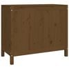 vidaXL Laundry Box Honey Brown 34.8x17.3x29.9" Solid Wood Pine
