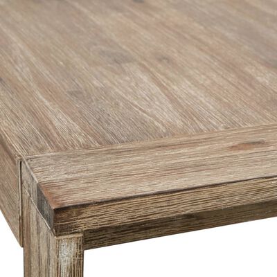 vidaXL Coffee Table Solid Brushed Acacia Wood 43.3"x23.6"x15.7"