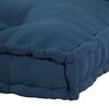 vidaXL Sofa Cushion 2 pcs Indigo Fabric