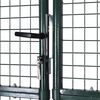 vidaXL Double Door Fence Gate 118.1x59.1" Powder-Coated Steel