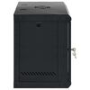 vidaXL Network Cabinet Black 20.87 x 17.72 x 23.62 in Steel
