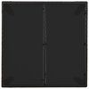 vidaXL Garden Dining Set Black