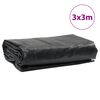 vidaXL Tarpaulin Anthracite 9.8x9.8' 7.11 oz/ft²