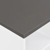 vidaXL Bar Table White and Anthracite Grey Engineered wood Standard
