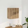 vidaXL Wall Cabinet Artisan oak Engineered wood 23.6 x 12.2 x 23.6 in
