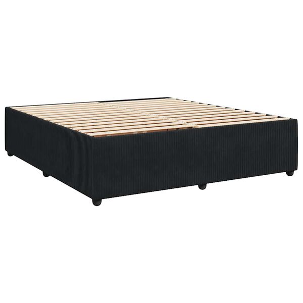 vidaXL Bed Frame Black