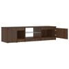 vidaXL TV Cabinet brownoak 140 x 40 x 36 cm Engineered wood