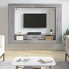 vidaXL TV Cabinet Grey Sonoma Engineered Wood Large TV Cabinet