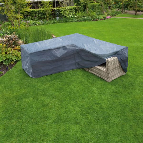 Nature Garden Furniture Cover Grey Polyethylene Large