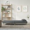 vidaXL Sofa Bed Dark grey Fabric (100% polyester), plywood, foam Standard