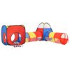 vidaXL Play Tent Multicolor Polyester, Steel, PE (polyethylene) Large