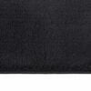 vidaXL Shaggy Rug Black 100% Polyester Large Non-slip Shaggy Rug