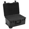 vidaXL Portable Flight Case Black 21.3"x16.3"x11.4" PP