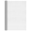 vidaXL Mesh Screen Aluminium 31.5x787.4" Silver